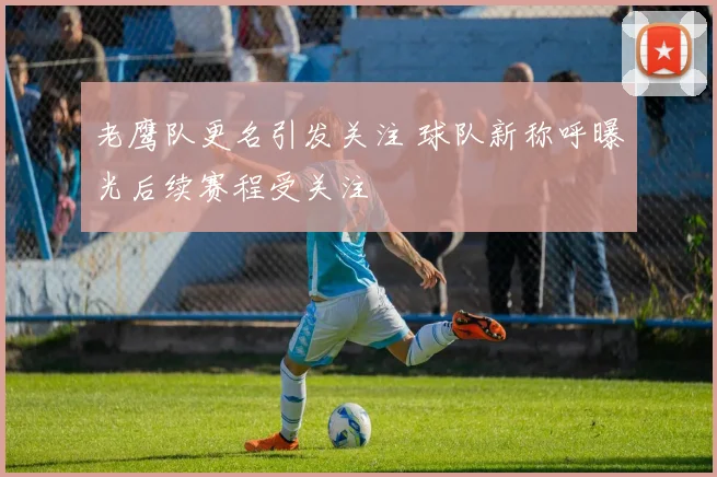 老鹰队更名引发关注 球队新称呼曝光后续赛程受关注